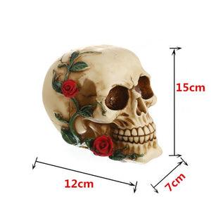 Seasonal Rose Skull