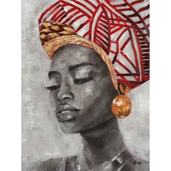 African Woman Wall Art