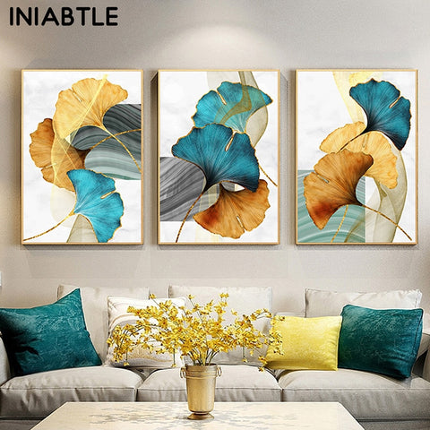 Abstract Painting Wall Art Print Nordic Modern Pictures Living Room Décor