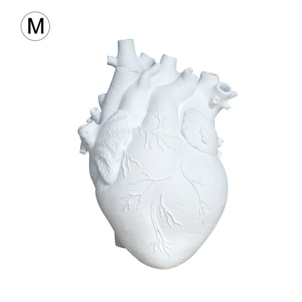 Anatomical Heart Shape Flower Vase